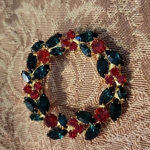 Vintage Christmas brooch